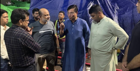 বিমানবন্দরের কার্গো ভিলেজে আগুন দ্রুত নিয়ন্ত্রণে, তাৎক্ষনিক পরিদর্শনে প্রতিমন্ত্রী মিল্লাত