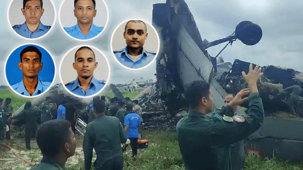 ভারতে সামরিক বিমান বিধ্বস্তে পাঁচ সেনা নিহত