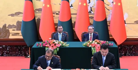 গণমাধ্যম খাতে বাংলাদেশ-চীনের চার সমঝোতা স্মারক স্বাক্ষর