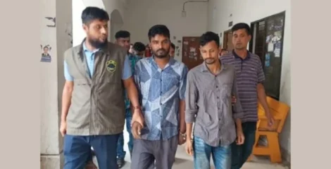 লাল টেলিফোনের তার চুরি, দুই আসামির পাঁচ দিনের রিমান্ড