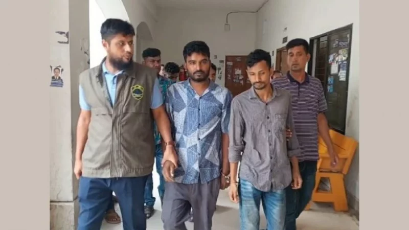 লাল টেলিফোনের তার চুরি, দুই আসামির পাঁচ দিনের রিমান্ড