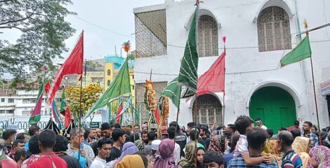 আশুরায় তাজিয়া মিছিল ও মাতমে কারবালার শোকস্মরণ, রাজধানীতে কঠোর নিরাপত্তা