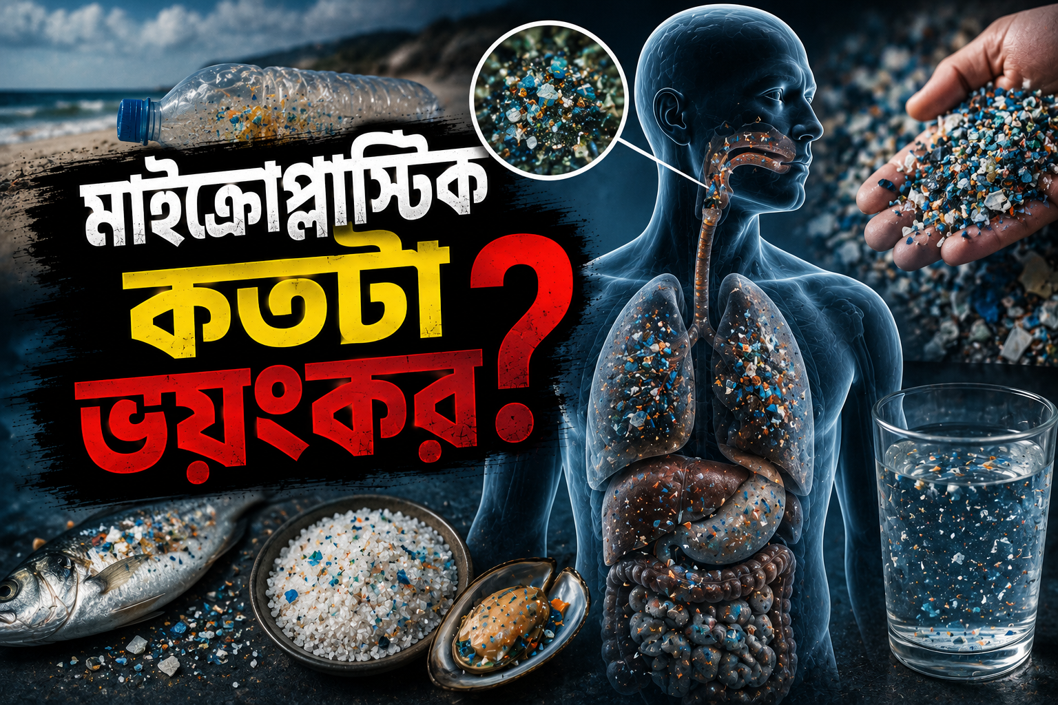মাইক্রোপ্লাস্টিক কতটা ভয়ংকর