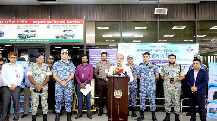 শাহজালাল বিমানবন্দরে চালু হলো বিনামূল্যের শাটল সার্ভিস, উপকৃত হবেন যাত্রীরা