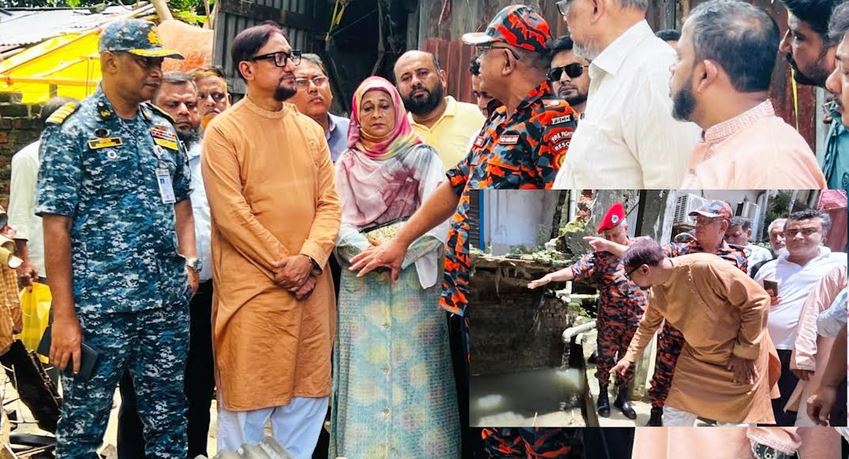 জলাবদ্ধতার কারণ চিহ্নিত করে স্থায়ী সমাধানে কাজ করছে চসিক