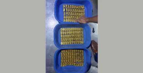 শাহজালালে বিমানের ফ্লাইট থেকে প্রায় ১৯ কেজি স্বর্ণ উদ্ধার