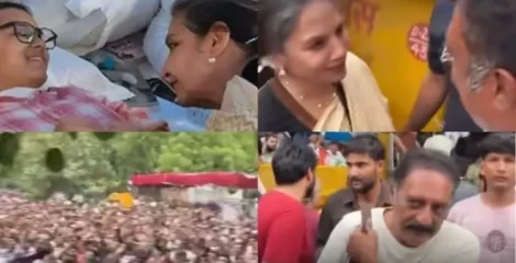 দিল্লির শিক্ষার্থী আন্দোলনে শাবানা আজমি ও প্রকাশ রাজের সংহতি