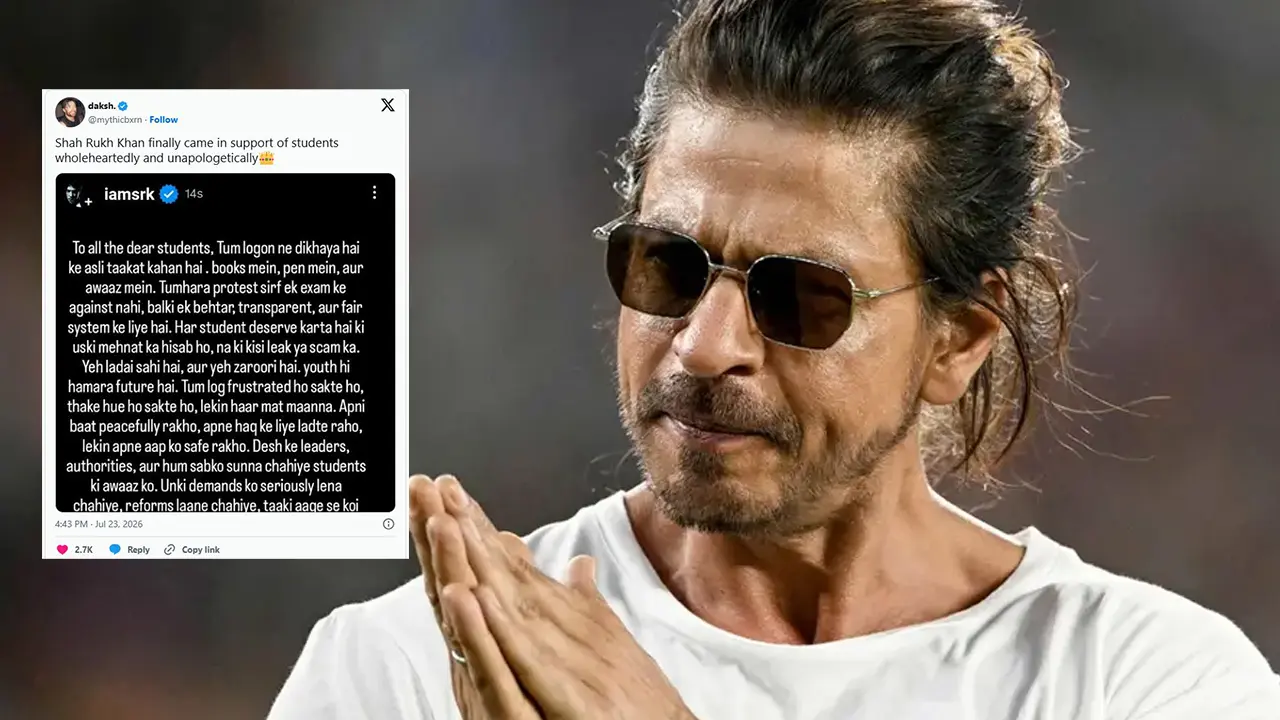 শিক্ষার্থী আন্দোলনে শাহরুখের সমর্থনের দাবি ভুয়া