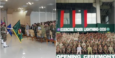 যুক্তরাষ্ট্র-বাংলাদেশের যৌথ সামরিক মহড়া ‘টাইগার লাইটনিং-২০২৬’ শুরু