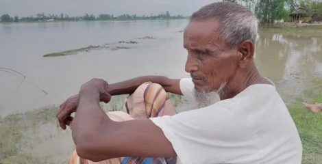 তিস্তার পানি বাড়লেও বিপদ, কমলেও ভাঙন, সংকটে তিস্তাপাড়ের মানুষ