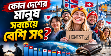 কোন দেশের মানুষ সবচেয়ে সৎ
