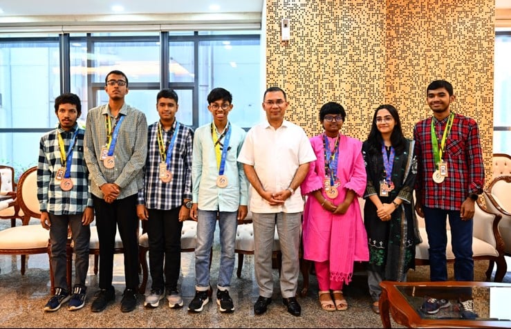 গণিত অলিম্পিয়াড বিস্তারে সব ধরনের সহযোগিতা দেবে সরকার : প্রধানমন্ত্রী