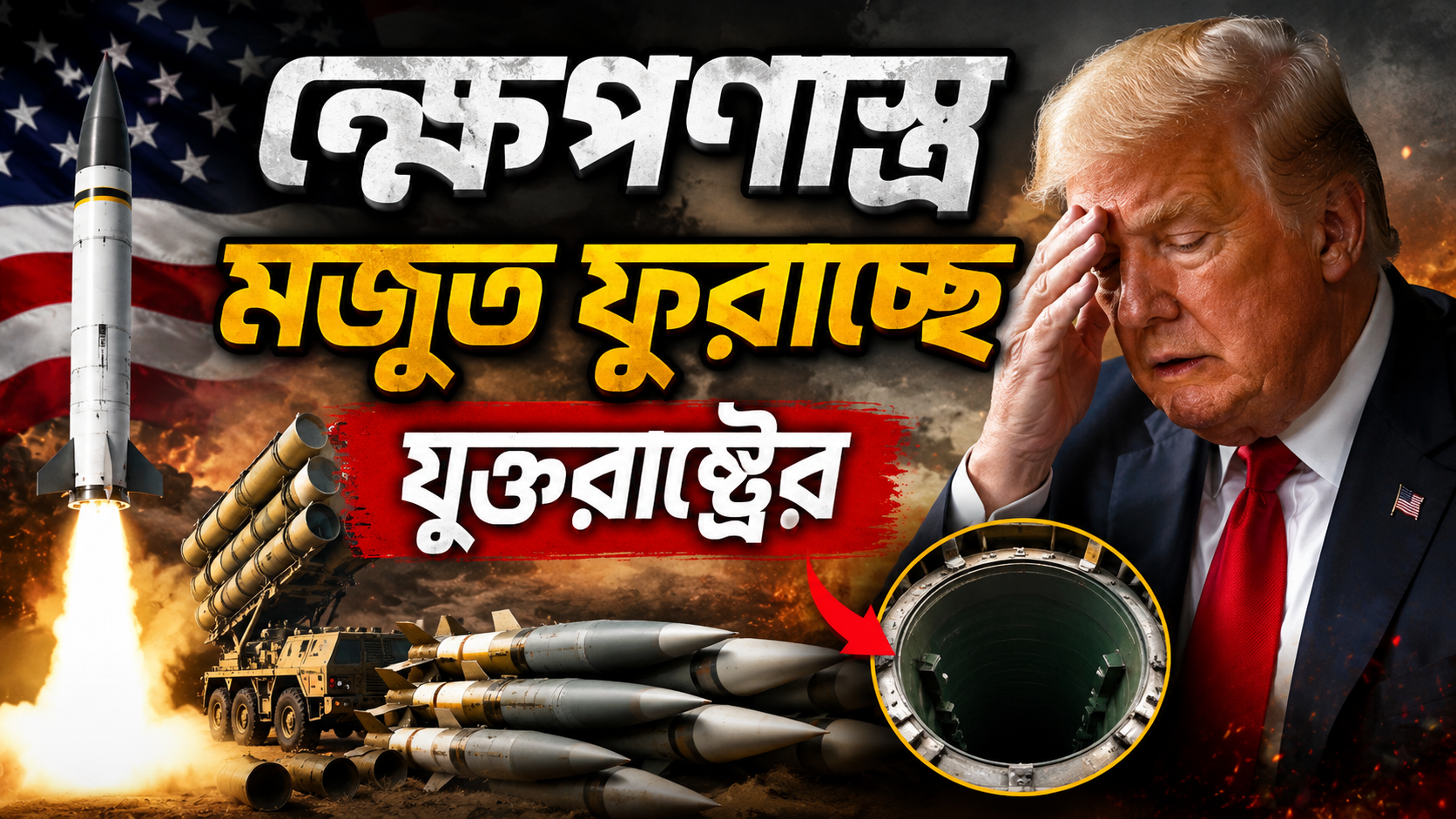 ইরান যুদ্ধে ক্ষেপণাস্ত্রের মজুত ফুরাচ্ছে যুক্তরাষ্ট্রের