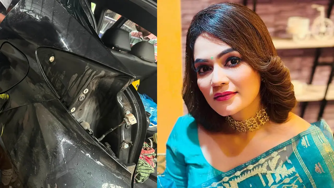 সড়ক দুর্ঘটনায় আহত মৌসুমী মৌ, বর্তমানে শঙ্কামুক্ত