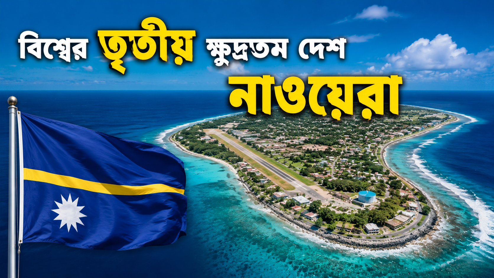 বিশ্বের তৃতীয় ক্ষুদ্রতম দেশের নতুন নাম ‘নাওয়েরো’