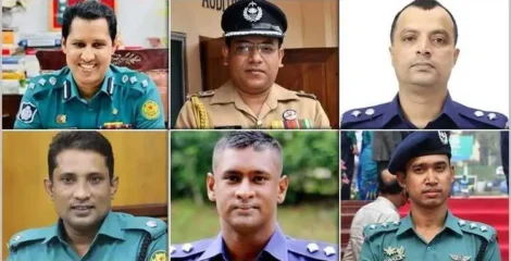 বরখাস্ত হলেন বিপ্লব, ইকবাল, সুদীপ, রুহানীসহ ৬ পুলিশ কর্মকর্তা