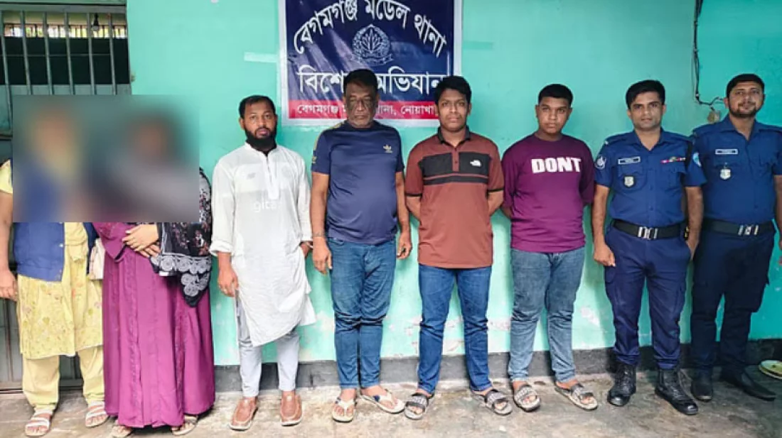 পর্ন ভিডিও তৈরির অভিযোগে দম্পতি ও দুই ছেলেসহ গ্রেফতার ৫