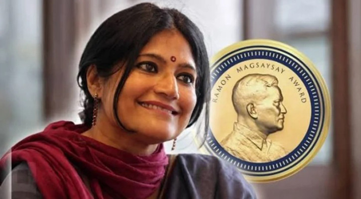 ‘এশিয়ার নোবেল’ র‍্যামন ম্যাগসাইসাই পুরস্কার পেলেন রুনা খান