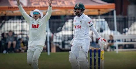 ৫৪ রানে অলআউট, ইনিংস ব্যবধানে হারল বাংলাদেশ