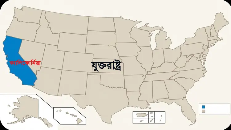 ক্যালিফোর্নিয়াকে নিজেদের নতুন ভূখণ্ড ঘোষণা ইরানের