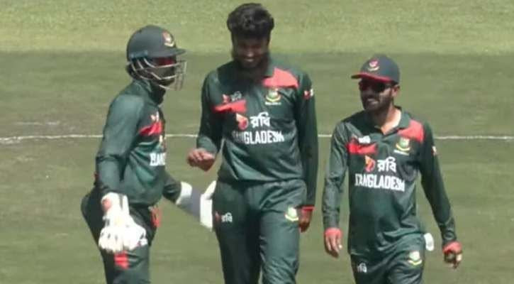 রিশাদ-আলিসের ঘূর্ণিতে দক্ষিণ আফ্রিকা ‘এ’কে হারিয়ে সিরিজ বাংলাদেশের