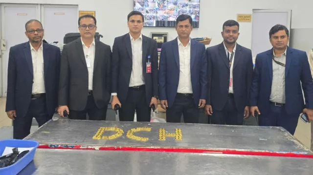 শাহজালালে ২০ কোটি টাকার স্বর্ণ জব্দ