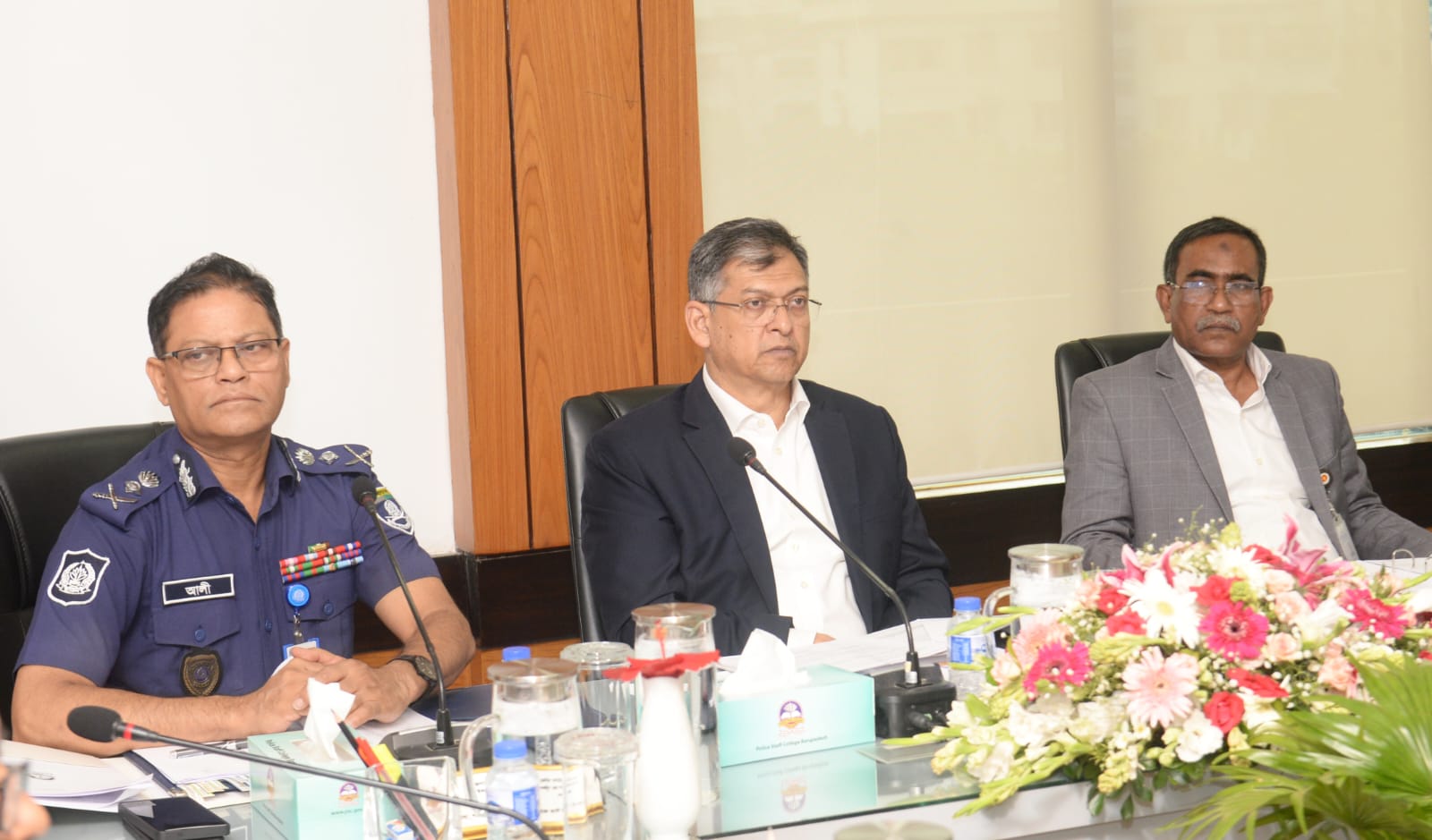 পুলিশ স্টাফ কলেজের পরিচালনা বোর্ডের ২১তম সভা অনুষ্ঠিত