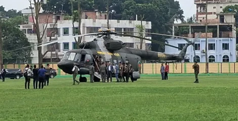 ঠাকুরগাঁওয়ে পৌঁছেছেন রাষ্ট্রপতি মির্জা ফখরুল