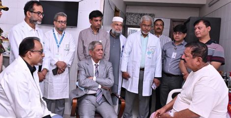 হাসপাতালে ভূমিমন্ত্রীকে দেখতে গেলেন রাষ্ট্রপতি, জানলেন চিকিৎসার খোঁজখবর