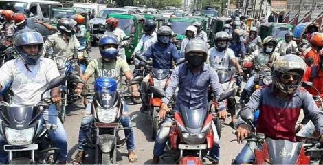 সামনে নম্বরপ্লেট না থাকলে ব্যবস্থা, সময় দিল বিআরটিএ
