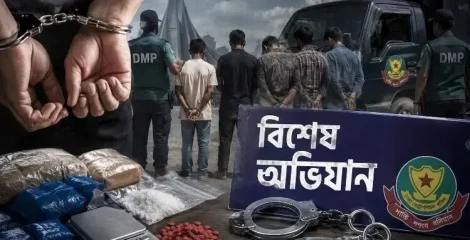 ঢাকায় পুলিশের জালে ৫২৩ জন, ২৪ ঘণ্টায় ৪০ মামলা