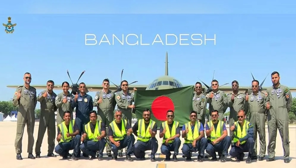 ভারতের বহুজাতিক বিমান মহড়ায় প্রথমবার বাংলাদেশ বিমানবাহিনী