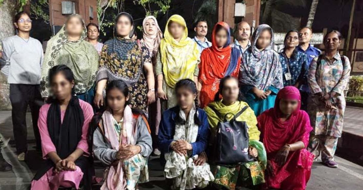 ভারত থেকে ফিরলেন ১০ বাংলাদেশি নারী