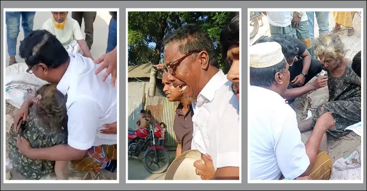 তিন মাস পর স্ত্রীর খোঁজ, ছুটে গিয়ে জড়িয়ে ধরলেন স্বামী