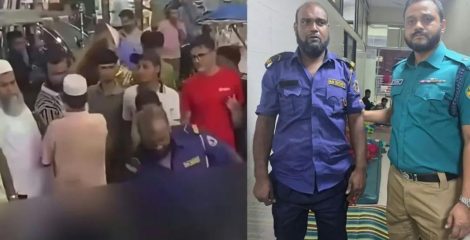 পথশিশুকে মারধরের ভিডিও ভাইরাল, মিরপুরে নিরাপত্তাকর্মী আটক