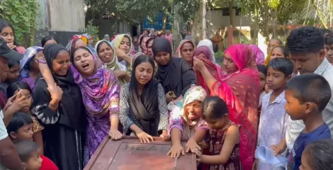 সৌদিতে হত্যা করে মরুভূমিতে বালুচাপা, ৪১ দিন পর দেশে ফিরল জসিমের মরদেহ